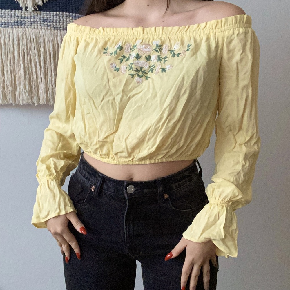 PacSun Boho off the shoulder top